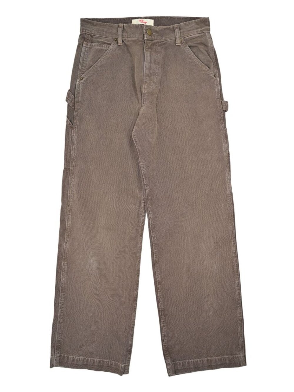 Cherry LA Wide Leg Carpenter Pant in Brown